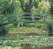 Claude Monet Le Pont japonais et L-Etang des Nympheas,Giverny oil painting artist